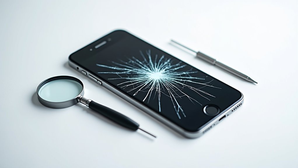 ocena stopnia uszkodzenia iPhone'a