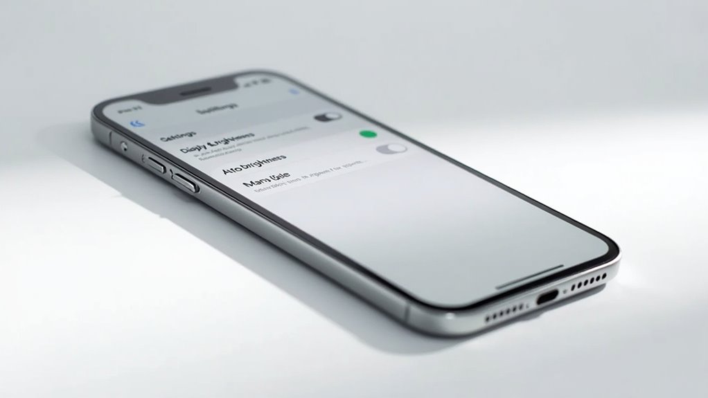 automatyczna regulacja jasności ekranu