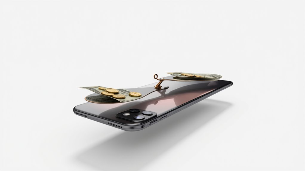 równoważenie kosztów iPhone'a wartość