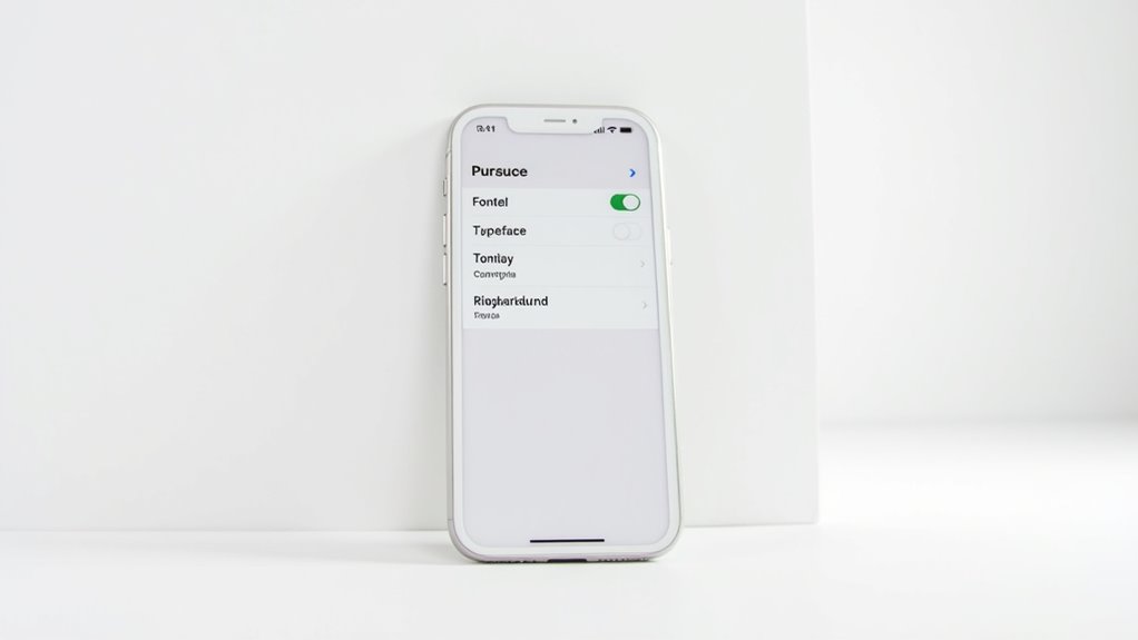 więcej opcji personalizacji czcionek