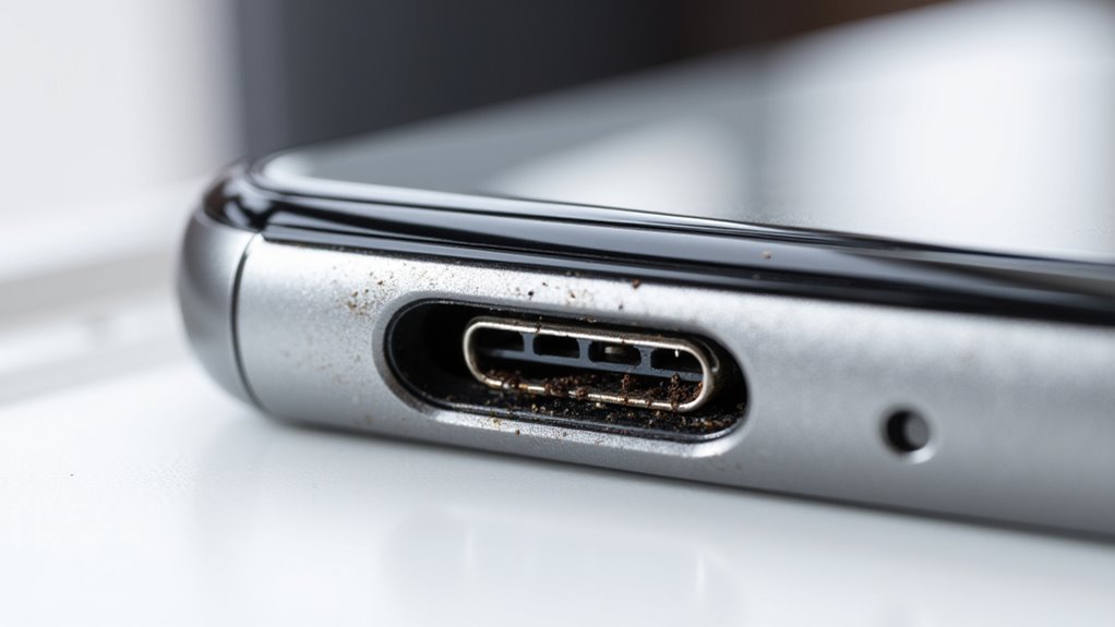 przyczyny uszkodzenia portu ładowania