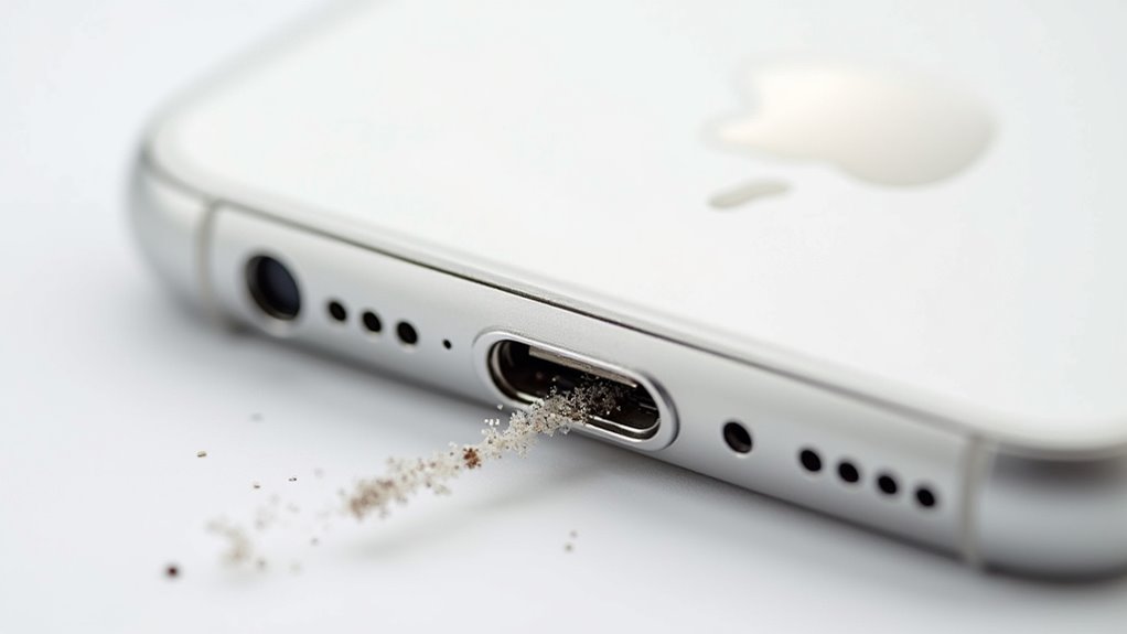 wskazówki dotyczące konserwacji portu ładowania