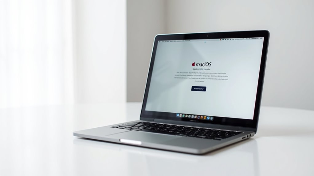 sprawdź aktualizacje MacBooka