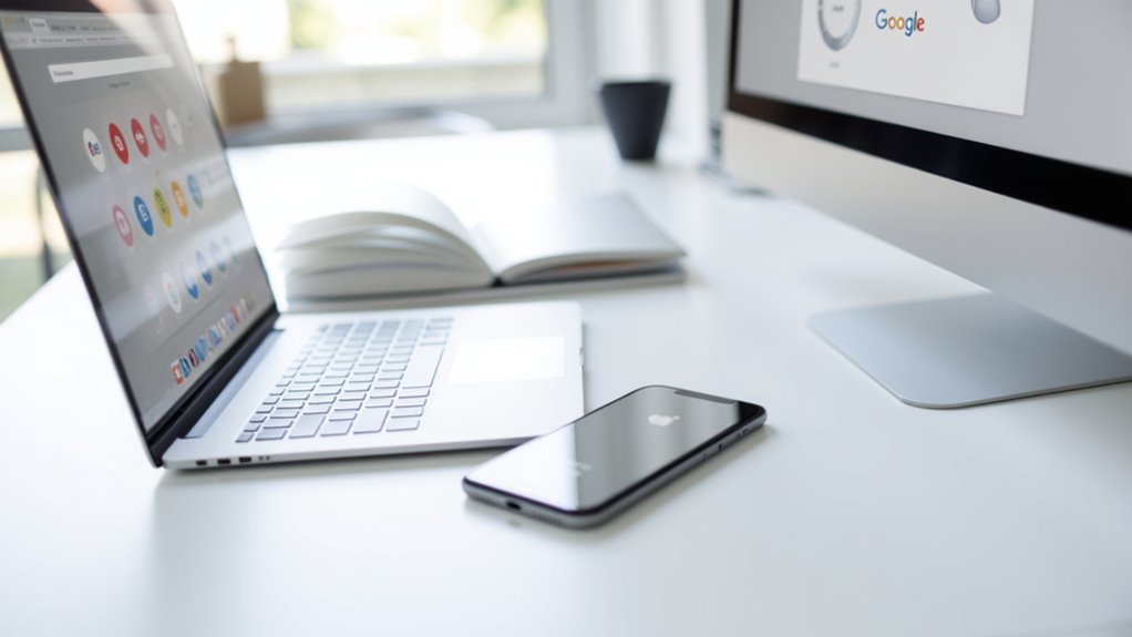 wybór między Apple a Google
