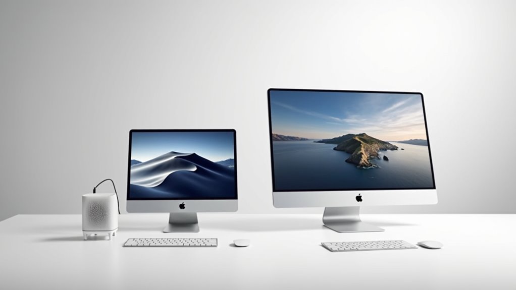 wybór między urządzeniami Mac