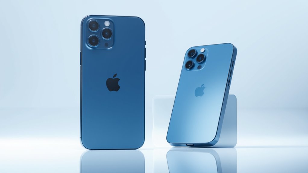 wybieranie niebieskiego iPhone'a 12