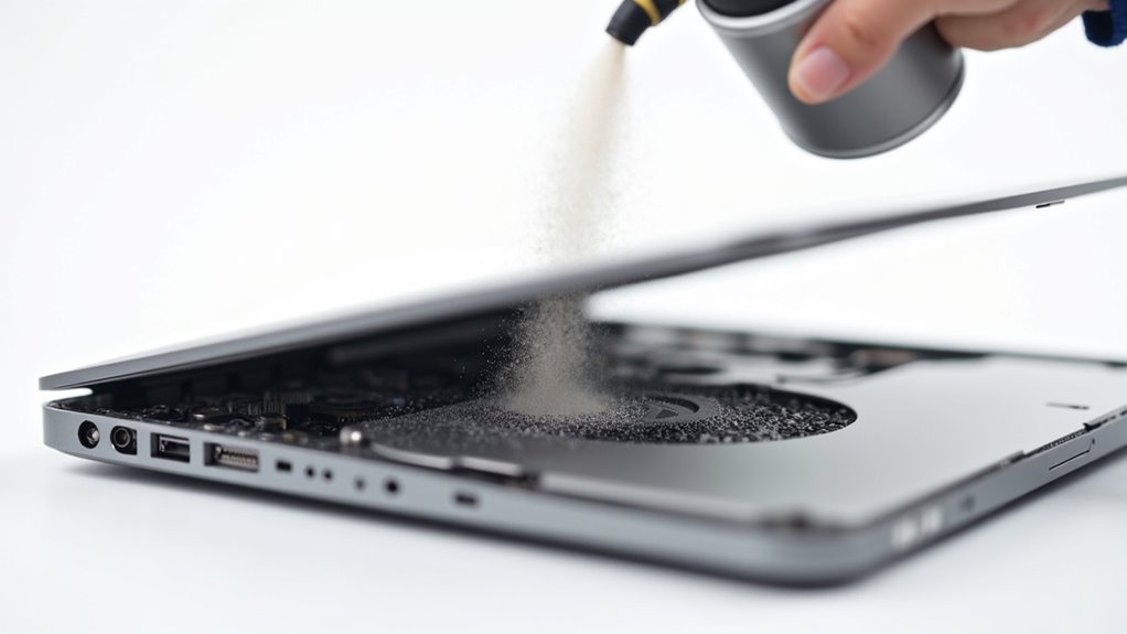 czyścić MacBook Air bezpiecznie