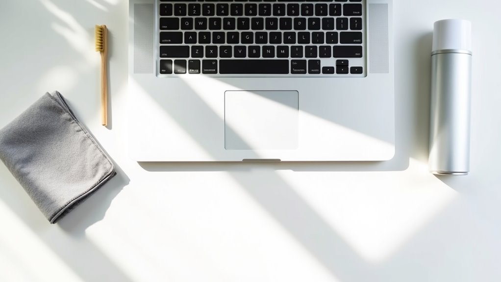 Przewodnik po czyszczeniu klawiatury MacBooka