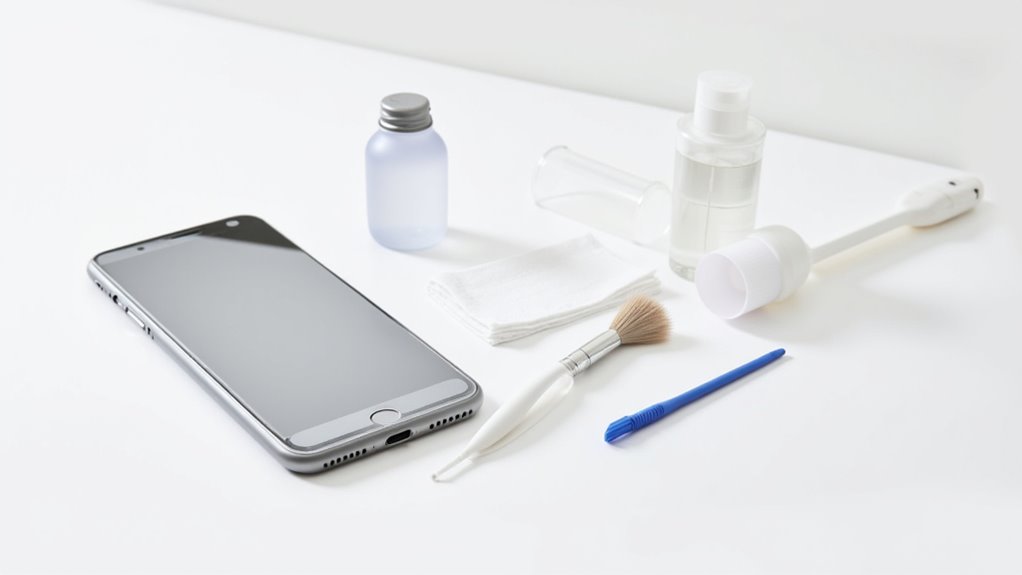 czyszczenie mikrofonu iPhone 7