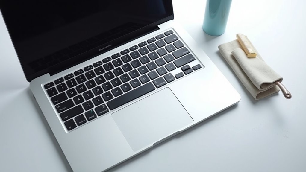 Poradnik czyszczenia klawiatury MacBooka