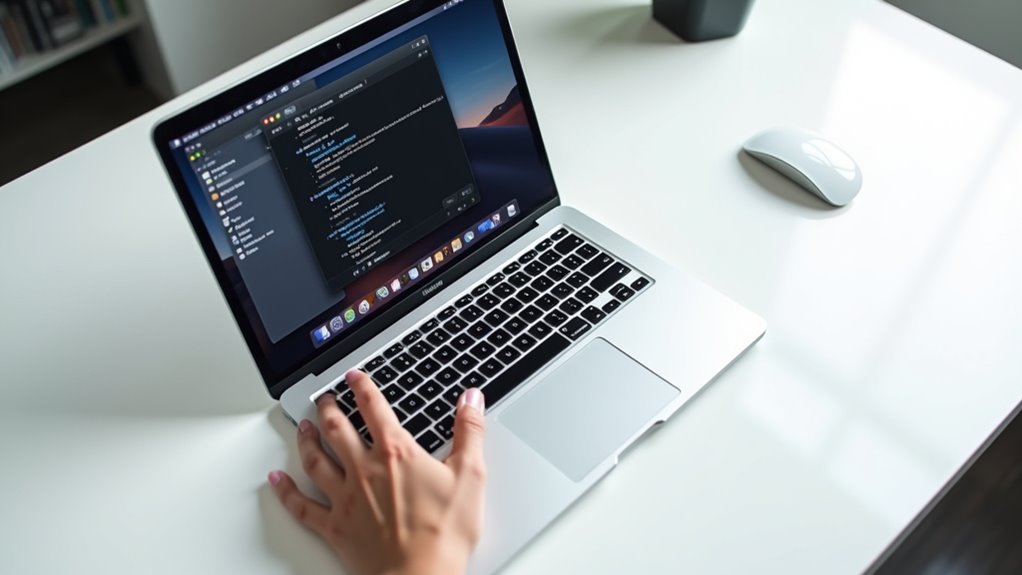 Zamknięcie aplikacji na MacBooku