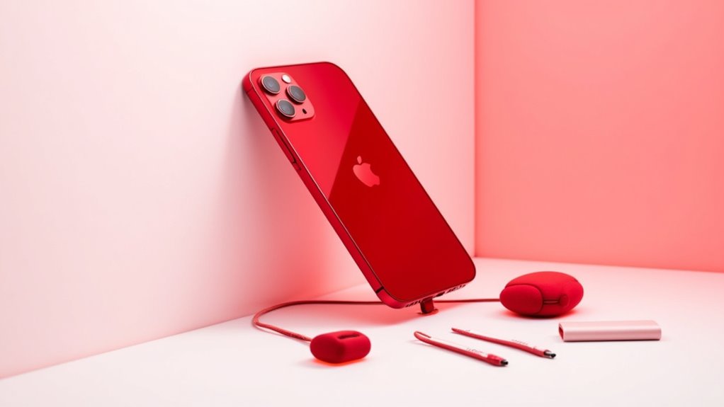 porównanie modeli iPhone 13 czerwonych