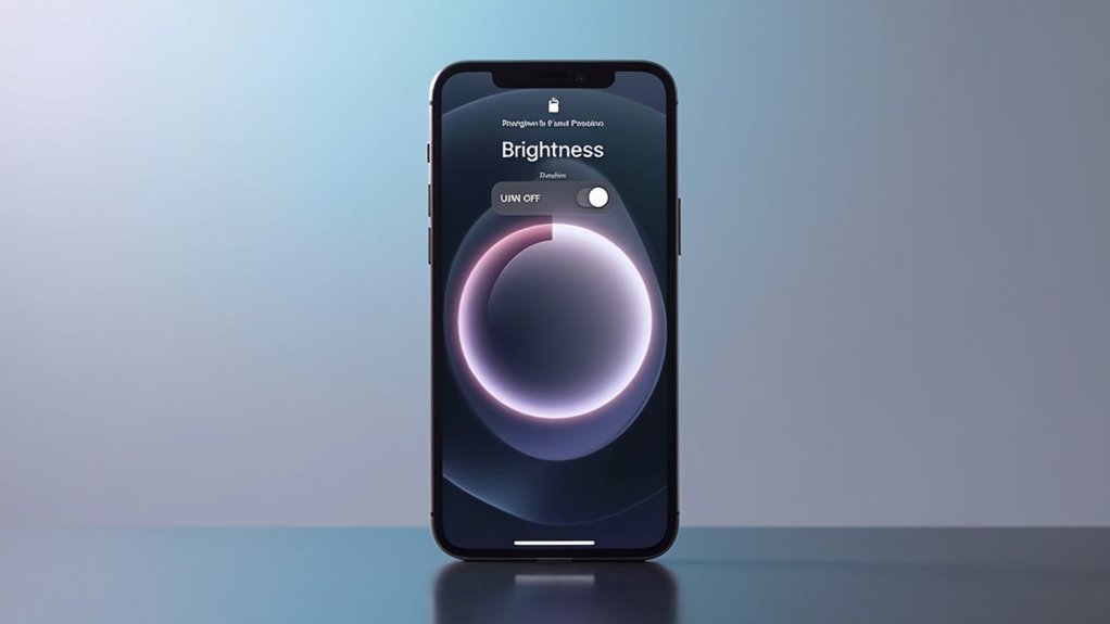 kontroluj ustawienia wyświetlacza iPhone