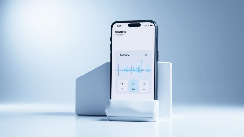 zarządzanie kontaktami z niestandardowym dzwonkiem