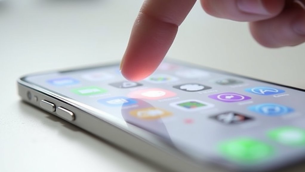 niestandardowe rozmieszczenie ikon aplikacji