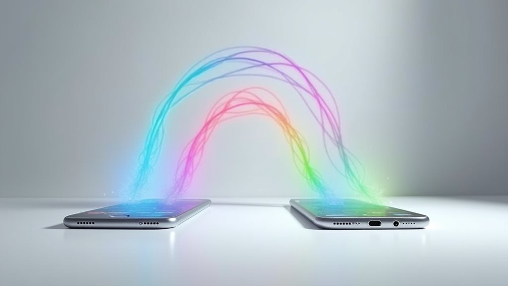 transfer danych z Androida