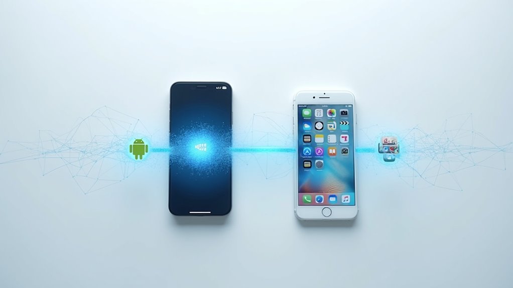 transfer danych z Androida