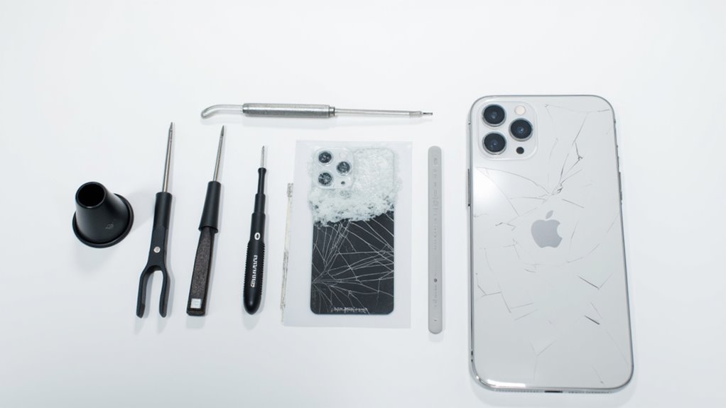 naprawa szkła iPhone 11 DIY