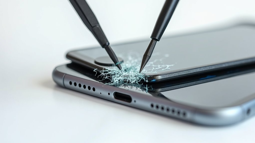 naprawa ekranu iPhone DIY