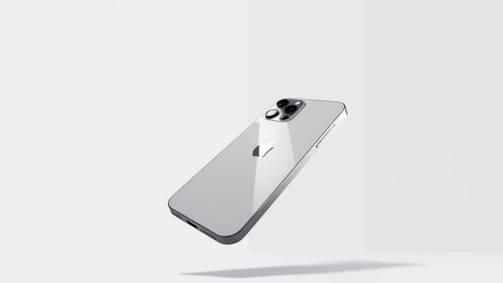 Elegancki biały iPhone 12 Pro