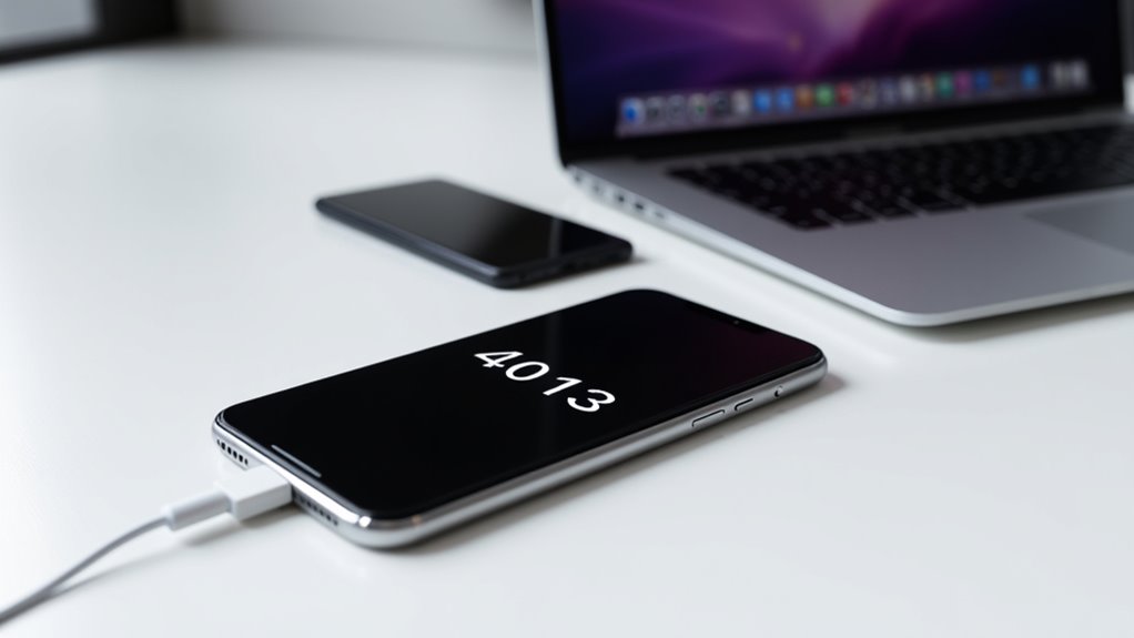 błąd 4013 podczas przywracania iPhone'a