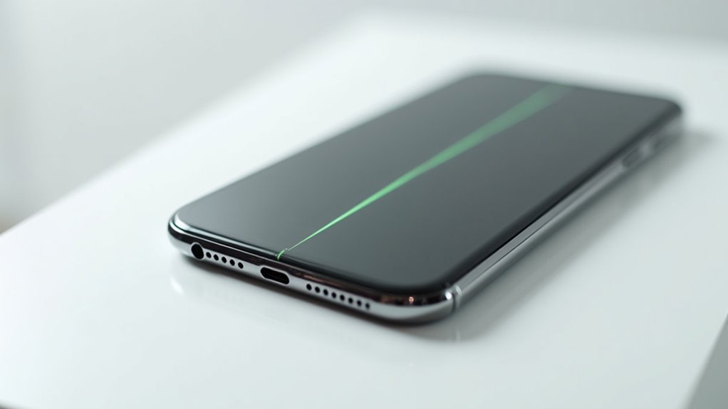 napraw zieloną linię w iPhone X