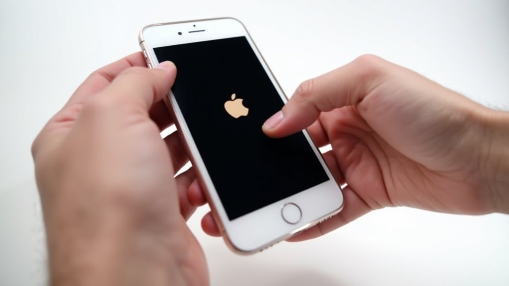 wymuszony restart iPhone SE