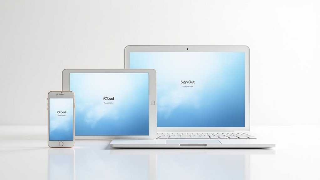 wylogowanie z iCloud i Apple ID