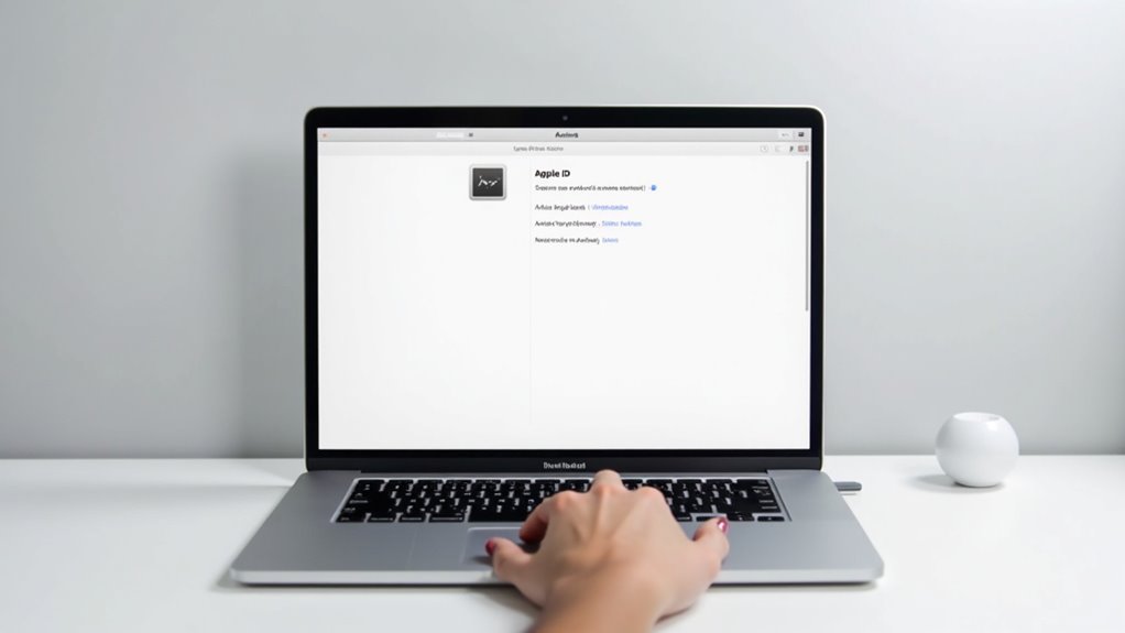 proces wylogowania z iCloud