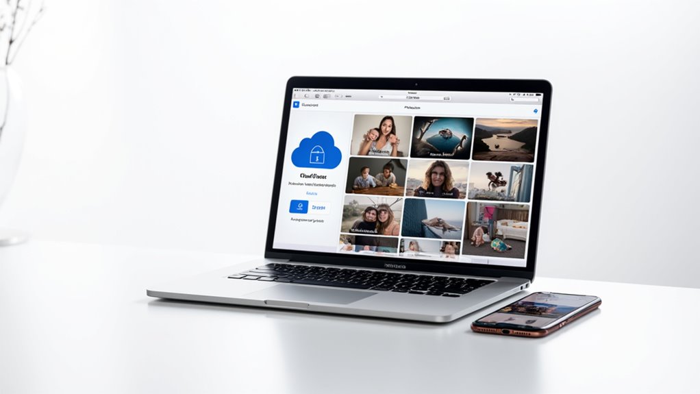 Funkcje przechowywania zdjęć w iCloud