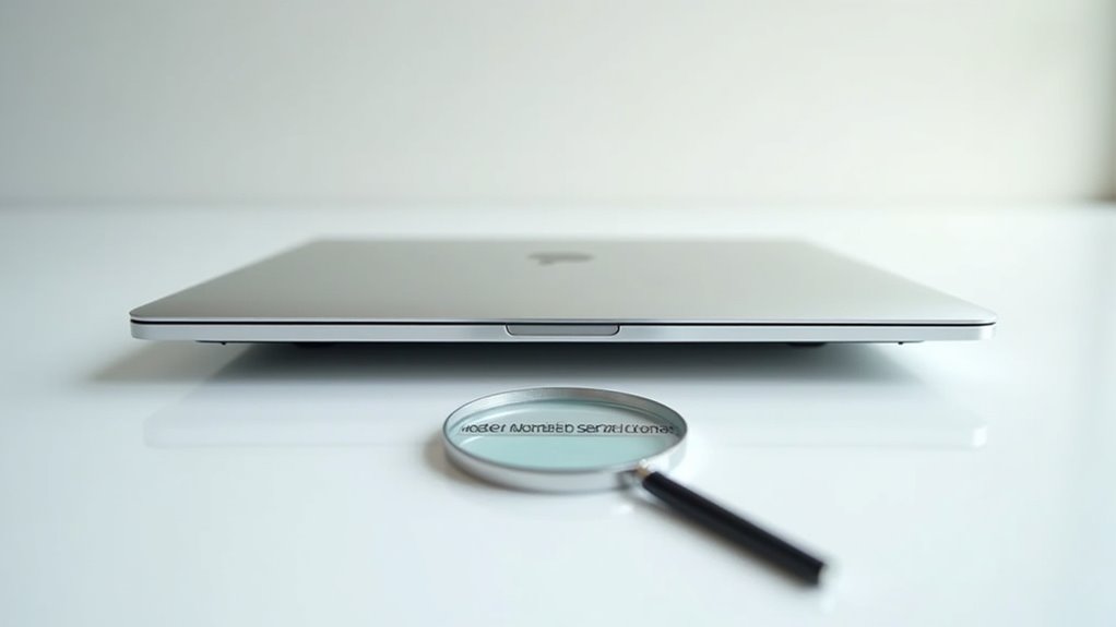 Identyfikacja modeli MacBook Air