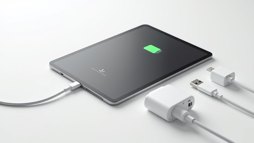 pytania dotyczące rozwiązywania problemów z ładowaniem iPada