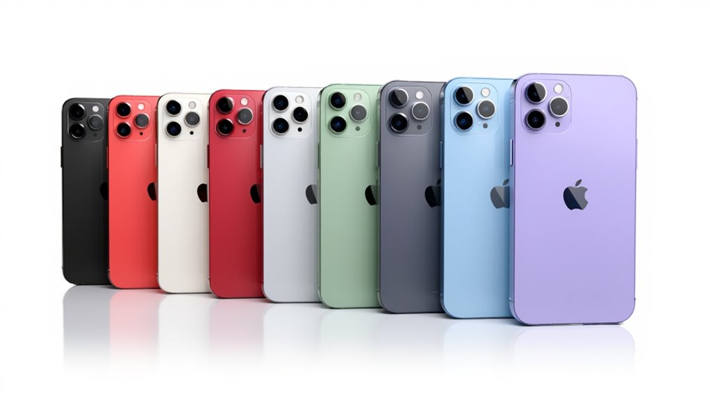 Opcje kolorów iPhone 12