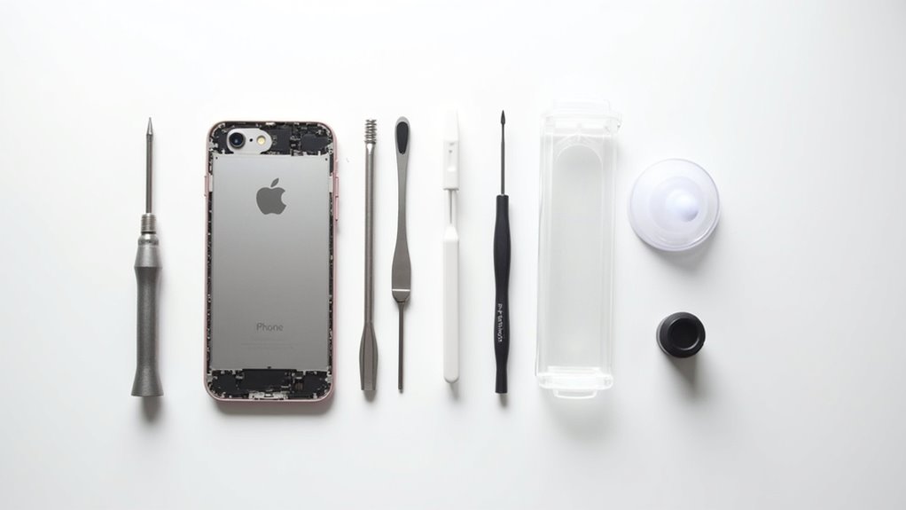 narzędzia do wymiany głośnika w iPhone 7 Plus