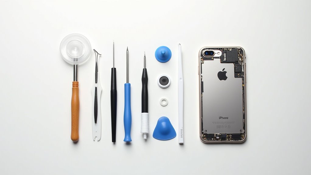 narzędzia do naprawy głośnika iPhone 8