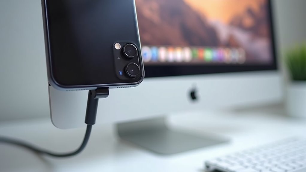 iphone jako webcam dla Maca