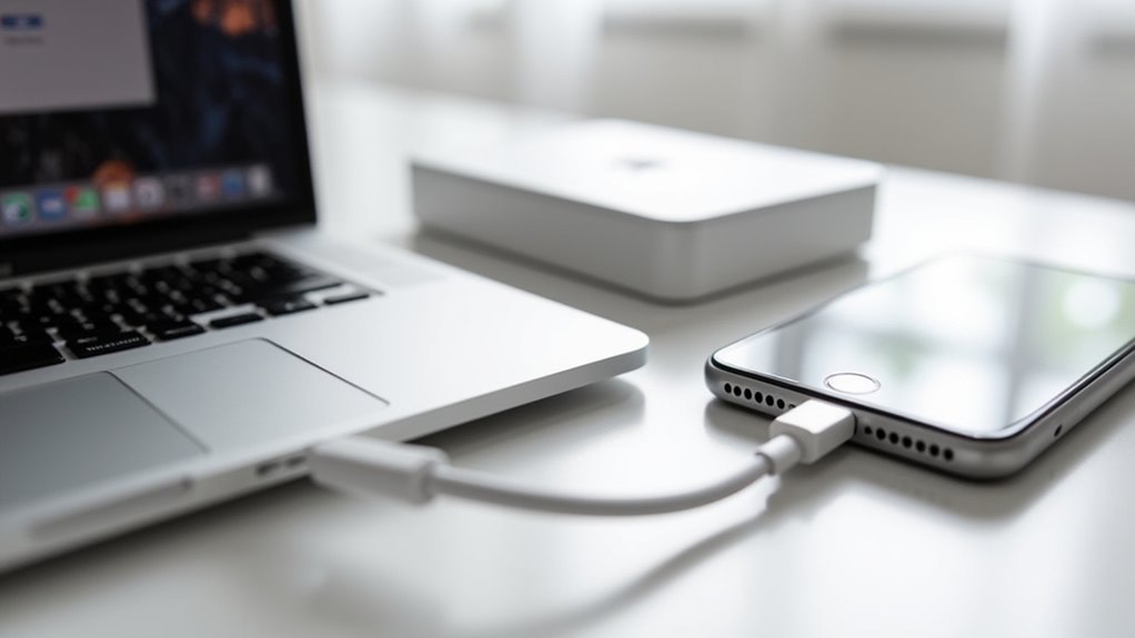 kopiowanie zapasowe iPhone'a na zewnętrzny dysk