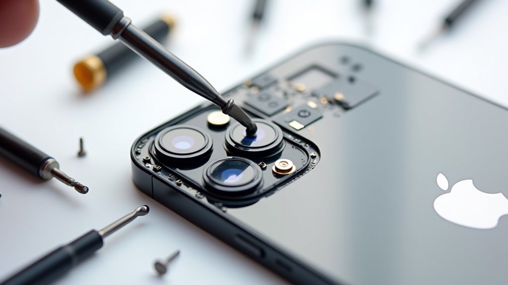 różnice w wymianie kamery iPhone