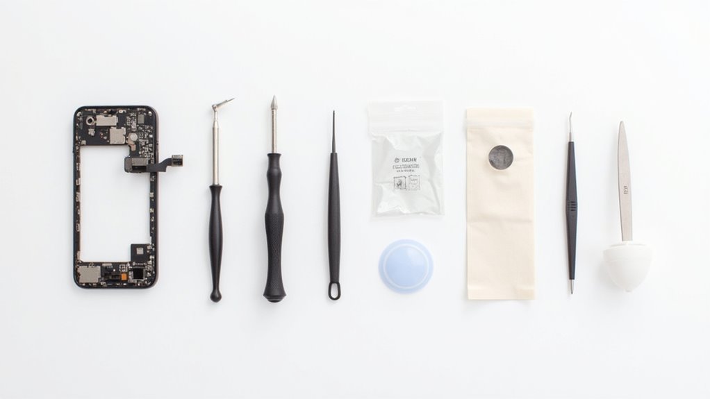 narzędzia do wymiany portu ładowania w iPhone'ach