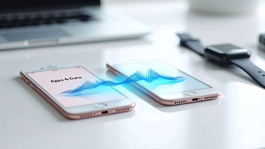 opcje klonowania danych iPhone