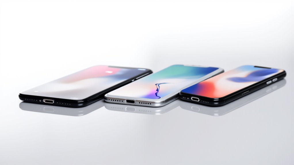 ewolucja designu wycięcia na iPhone