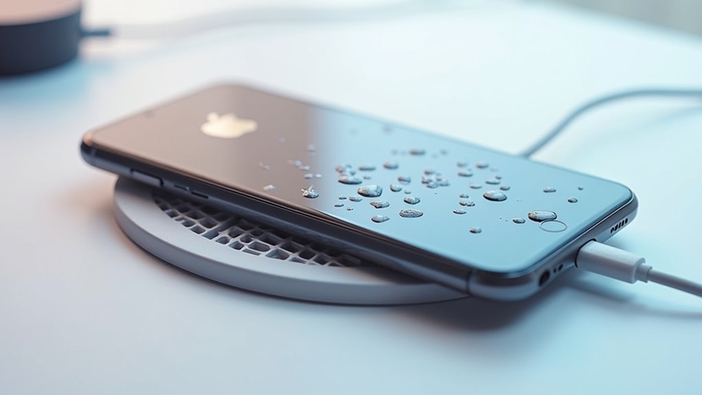 iphone przegrzewający się podczas ładowania