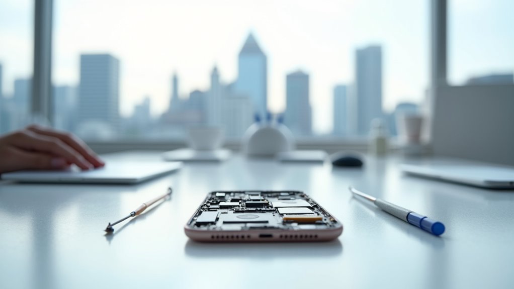 usługi naprawy iPhone'ów Warszawa