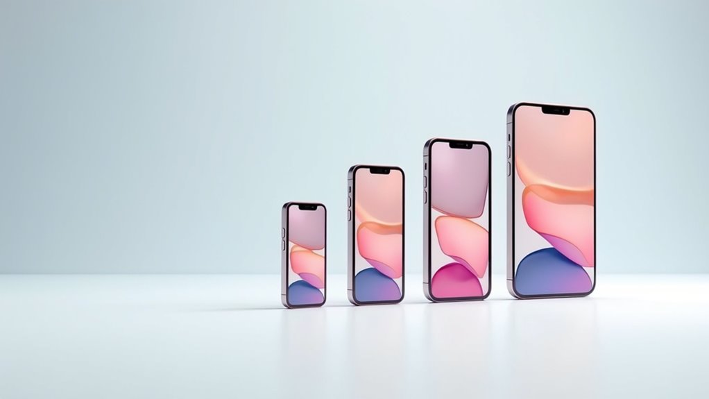porównanie rozmiaru iPhone'a pod względem ergonomicznym
