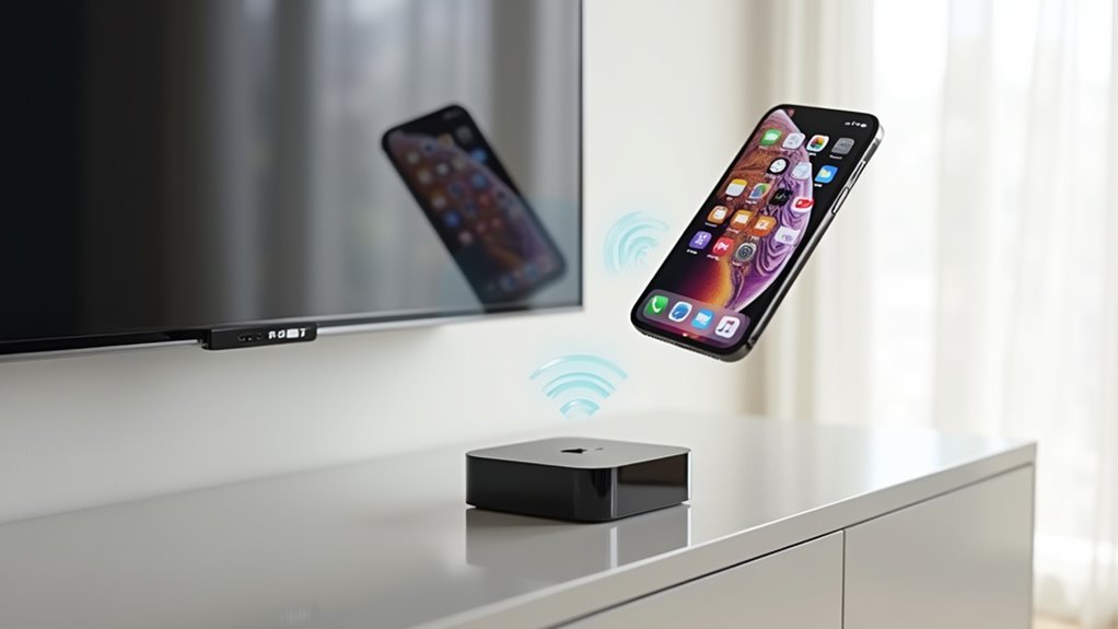 udostępnianie iPhone'a na telewizor