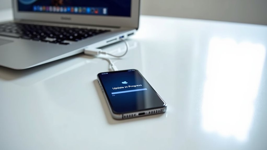 aktualizacja iPhone'a przez komputer