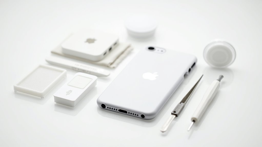 narzędzia do wymiany etui na iPod