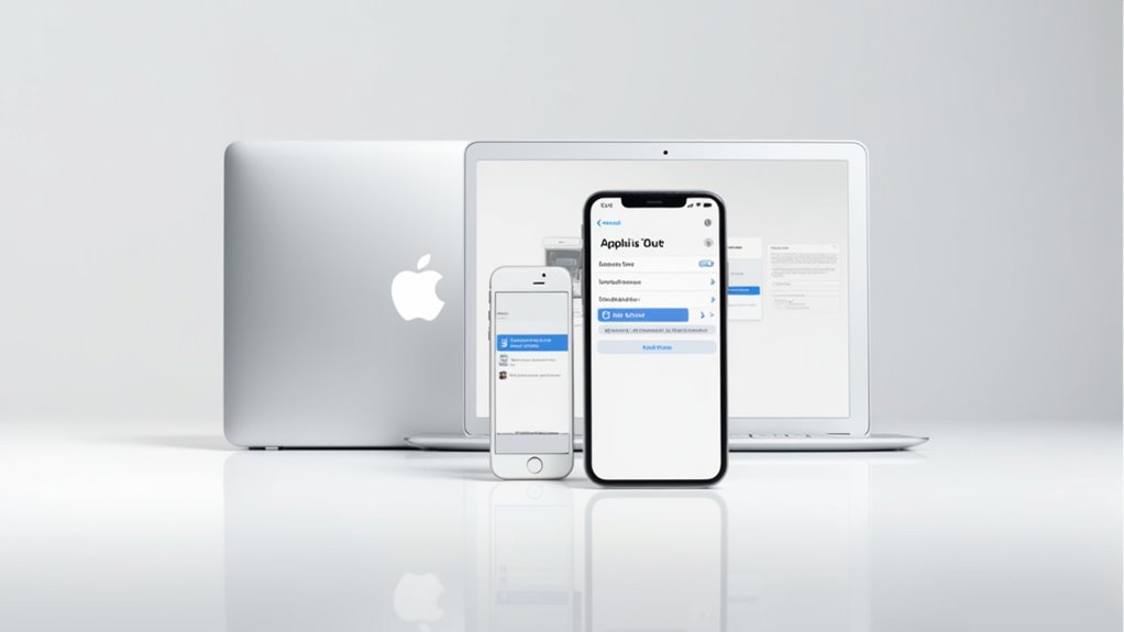 wylogowywanie się z Apple ID