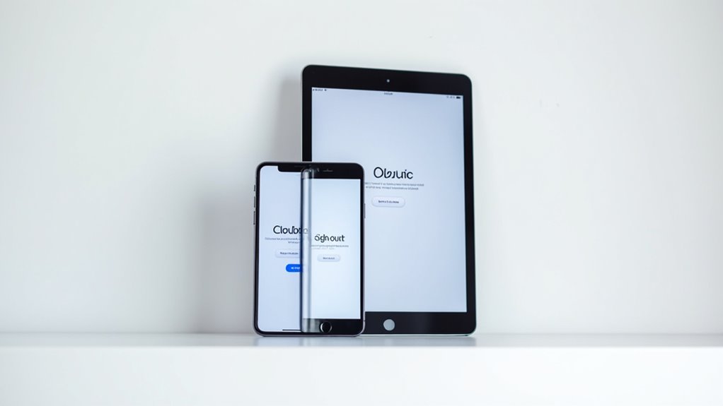 wylogowywanie się z iCloud