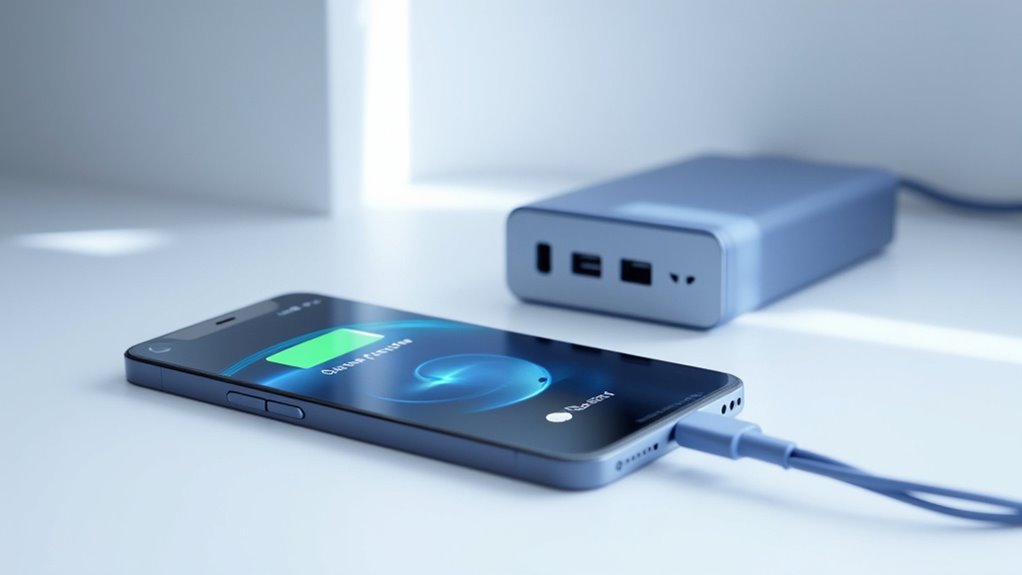 długi czas pracy na baterii z szybkim ładowaniem